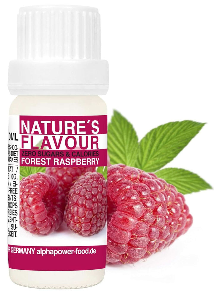 Flavour Drops, diverse sortimente, arome alimentare naturale Arome Naty Shop 10 ml Zmeură