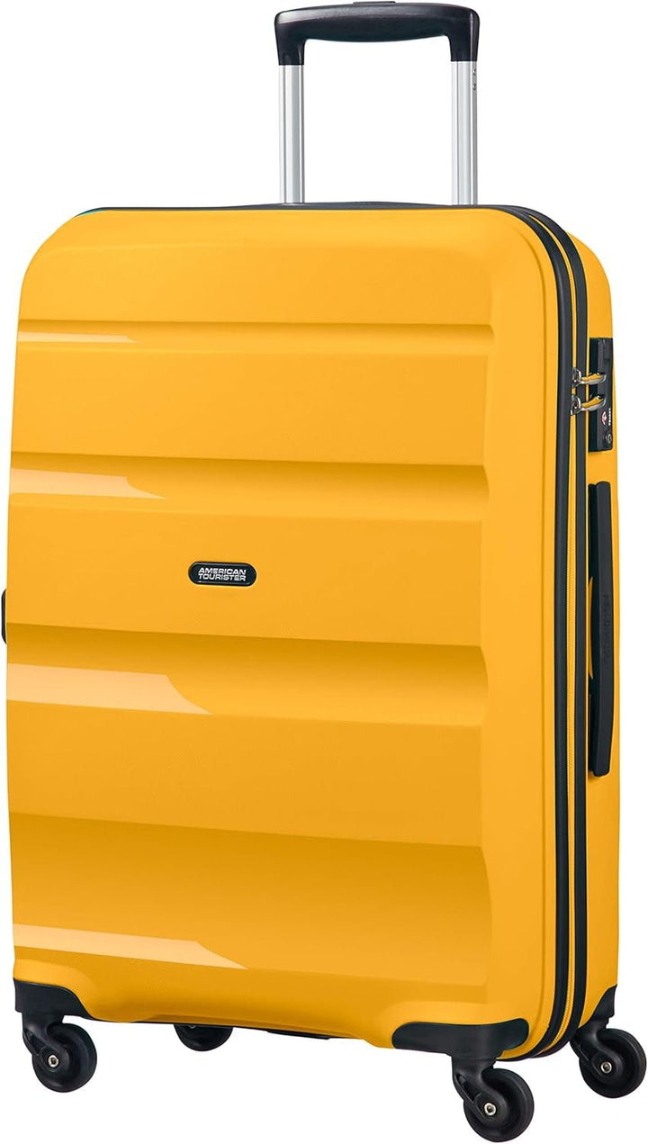 American Tourister Bon Air - Spinner Bagaje și echipament de călătorie Naty Shop Galben deschis M (66 Cm-57.5 L)