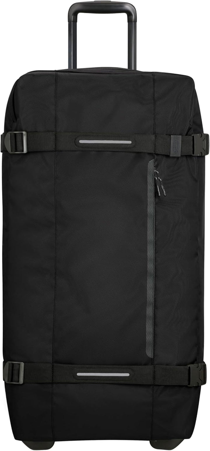 American Tourister Urban Track - Geantă de voiaj cu 2 roți, 55cm, 55L, negru (Asphalt Black) - Naty Shop