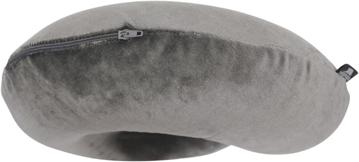 Trespass Memow Memory Foam Pernă pentru gât cu capac detașabil, gri, fiecare Perne ortopedice cervicale Naty Shop