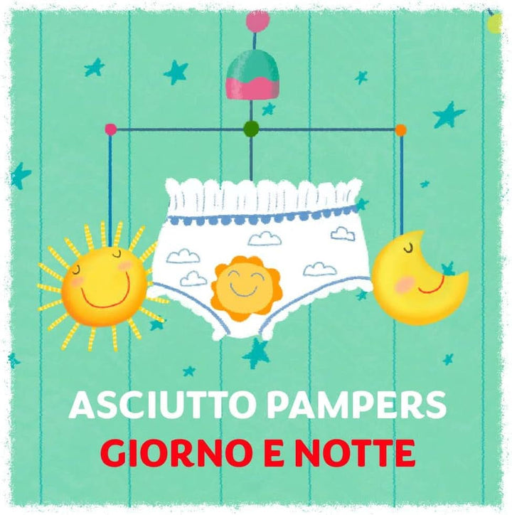 Pampers Sun And Moon Pampers Junior mărimea 5, 12-18 kg, 84 scutece Mama si Copilul Naty Shop