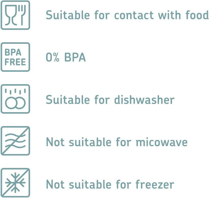 Mepal set de 9 borcane de depozitare cu capac - Recipiente dreptunghiulare pentru alimente - Organizator de bucătărie din plastic - Recipiente de depozitare etanșe - 7 borcane de depozitare și 2 borcane de depozitare a alimentelor - Alb Cutii depozitare alimente Naty Shop