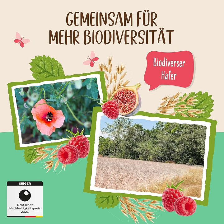 Allos Porridge de smochine și zmeură neîndulcit, Set 6 x 500 grame Cereale Naty Shop