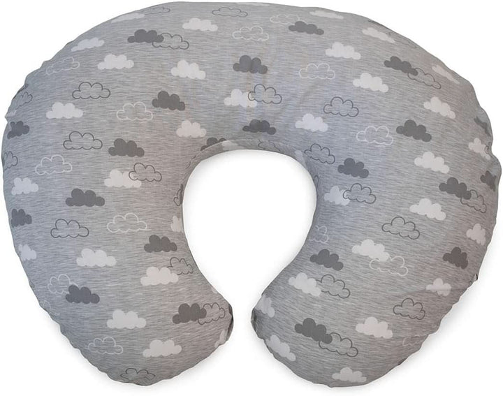 Boppy Original Support Suport pentru alăptare Rainbow pentru bebeluși, formă ergonomică cu căptușeală, confort pentru mamă și copil Accesorii Hrana si Alaptare Bebe Naty Shop Clouds