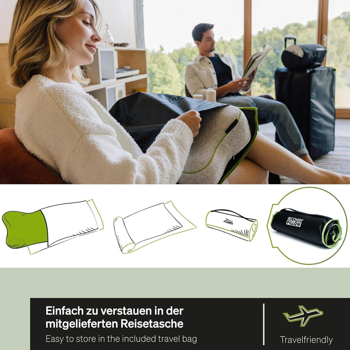 BLACKROLL® Recovery Pillow Set Jersey, Orthopädisches HWS Nackenkissen Aus Memory-Foam - Made in Germany Perne ortopedice cervicale Naty Shop