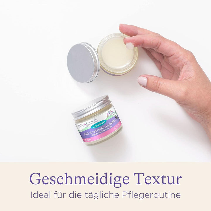 Lansinoh BIO Brustwarzensalbe, 60 Ml - Natürliche Pflege Empfindlicher Brustwarzen Und Trockener Haut - Klimaneutral Accesorii Hrana si Alaptare Bebe Naty Shop