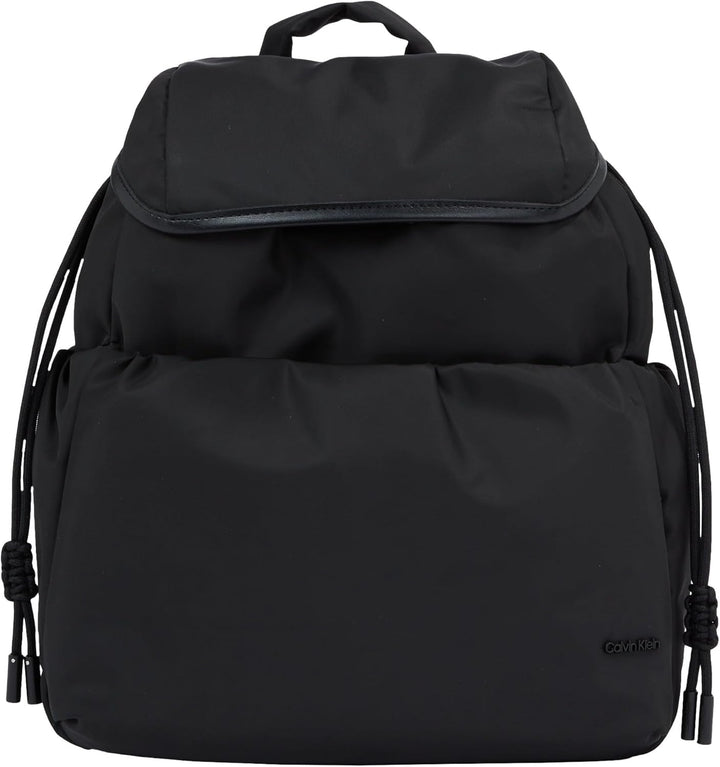 Calvin Klein CK NYLON BACKPACK Rucsacuri pentru femei, Black (Ck Black), OS Genti Femei Naty Shop Titlu implicit