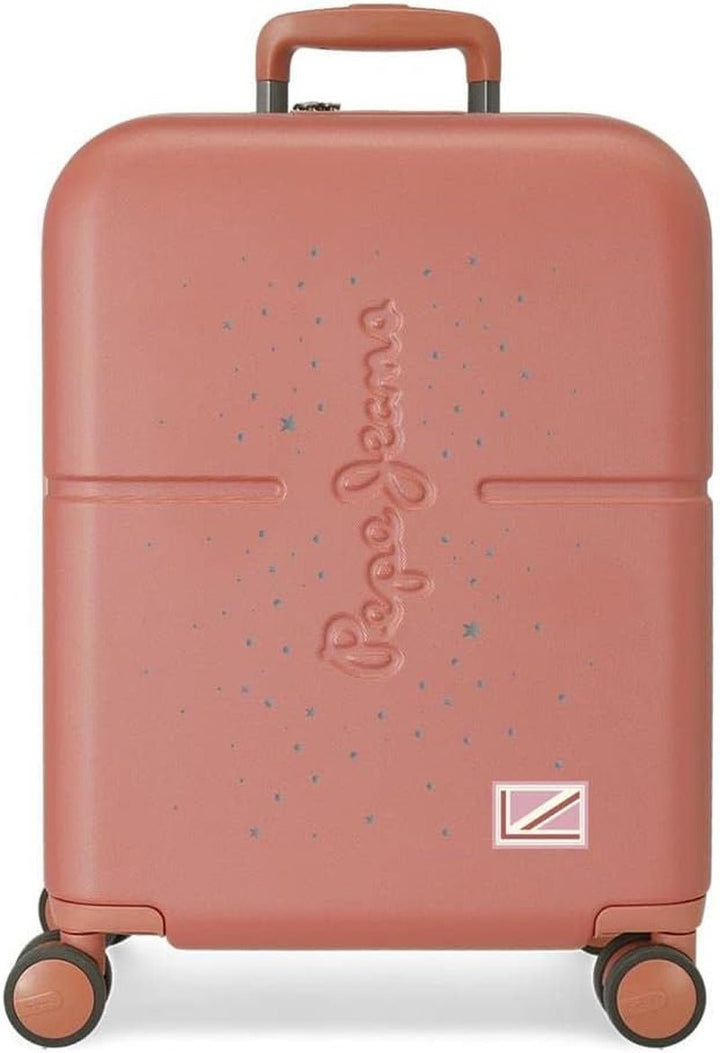 Cărucior de cabină Pepe Jeans Jane, 40 x 55 x 20 cm, negru, 40x55x20 cms, valiză de cabină - Naty Shop