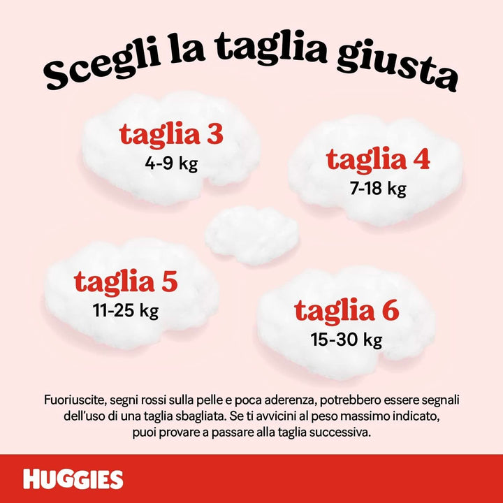 Huggies Ultra Comfort, scutece mărimea 4 (7-18 kg), design Disney, pachet de depozitare Mama si Copilul Naty Shop