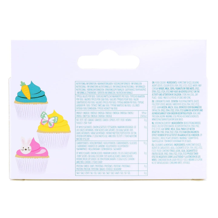 Kit de colorat pentru tort de Paște, set de 3 (75 g)