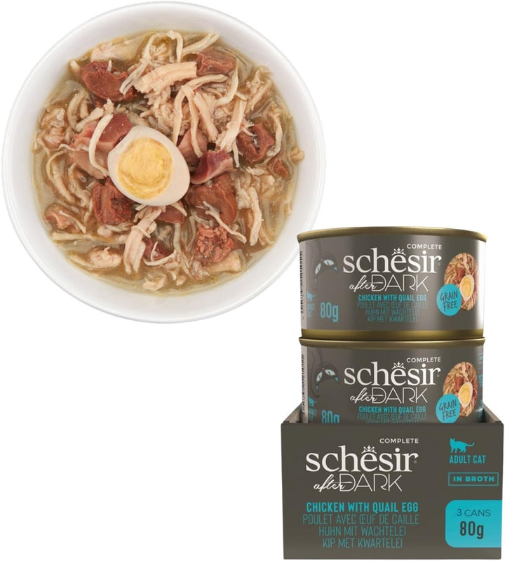 after Dark, Variety Pack, Hùmeda hrană completă pentru pisici, 12 cutii X 80 G