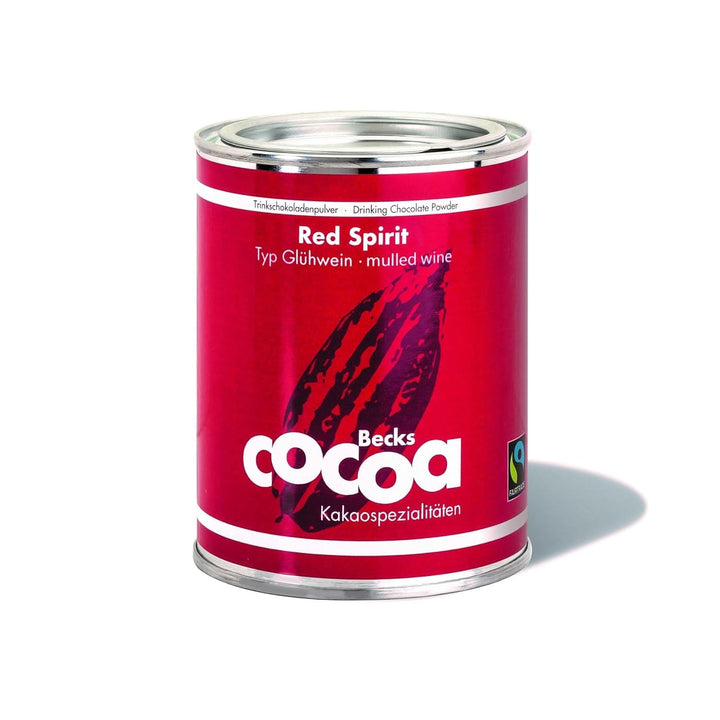 Red Spirit, Cacao fină aromată cu vin roșu, 250 grame Cacao si Ciocolata Calda Naty Shop