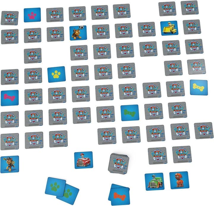 Jocuri Spin Master Paw Patrol, joc de memorie, jucarie Paw Patrol, Chase, Stella, Marcus, Ruben, jocuri de memorie cu carti, pentru copii peste 4 ani Action figures Naty Shop