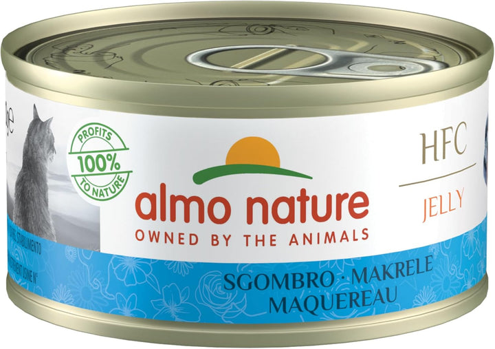 Almo Nature HFC Natural Wet Chicken Thigh Hrană umedă pentru pisici 24Pack (24 X 70G)