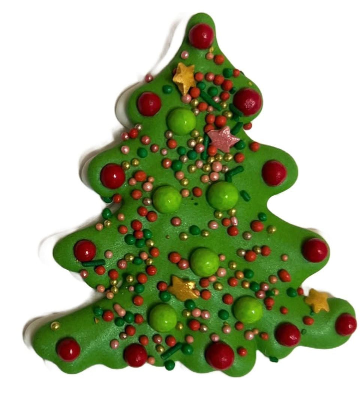 Decoratiune comestibila din zahar, Brad de Craciun Nati Shop