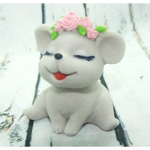 Decoratiune comestibila din zahar, Soricel Nati Shop