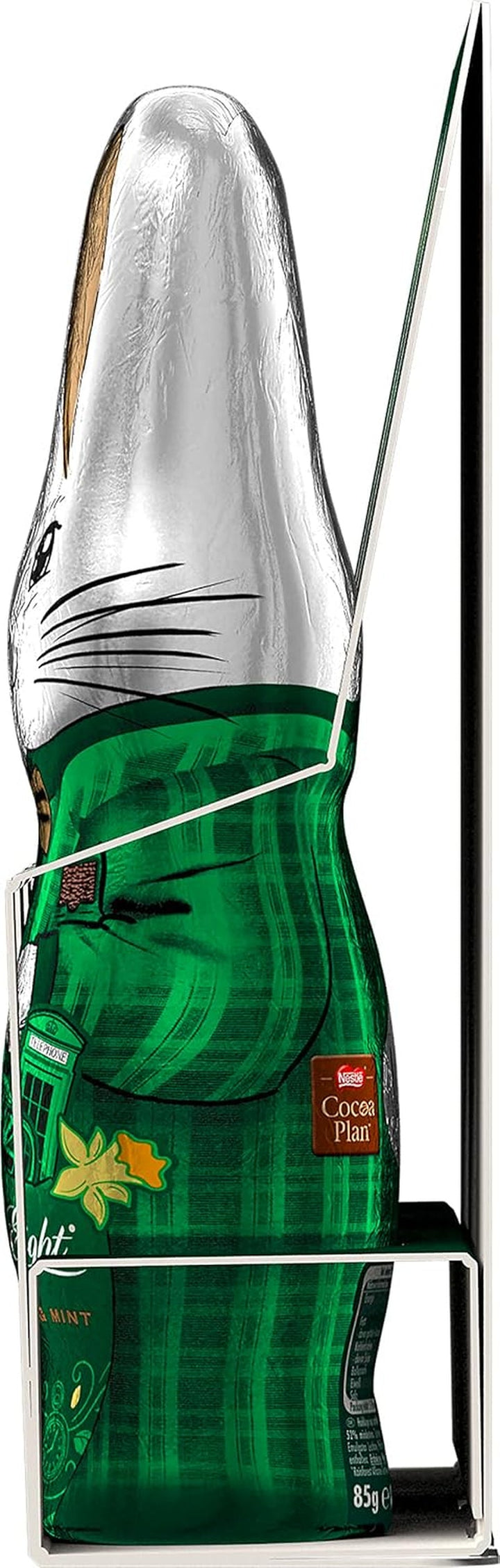 NESTLÉ after EIGHT iepurași mici de ciocolată cu mentă ambalați individual, 3 x 20 grame Bomboane de Ciocolata Naty Shop