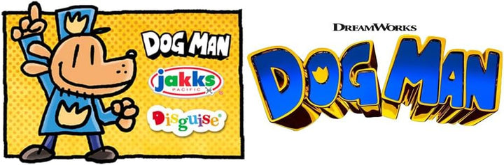 Dog Man Movie Action Figure Multipack Set de la Jakks Pacific, include figuri mobile de 6 cm - jucării inspirate din film, Lil Petey, Petey, Chief și Flippy! Action figures Naty Shop