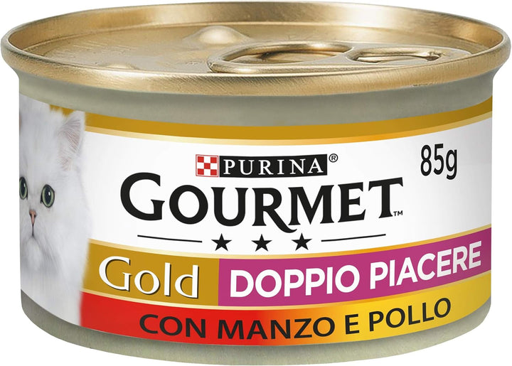 Purina Gold Heart Soft Moist Cat cu ton - 24 cutii la 85 G (24 X 85 G)