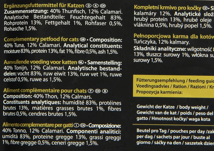 Fileuri fine în jeleu ton și calamari 24X100G