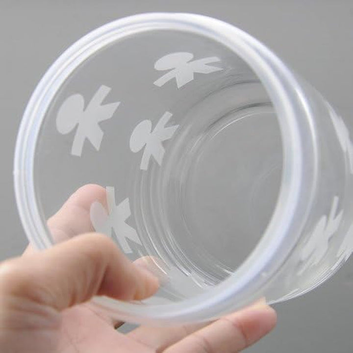 Alessi AKK37 GIROTONDO Borcan de bucătărie din sticlă cu amprentă și capac sigilat din oțel inoxidabil, L 21.6cm, H 10.5cm Cutii depozitare alimente Naty Shop