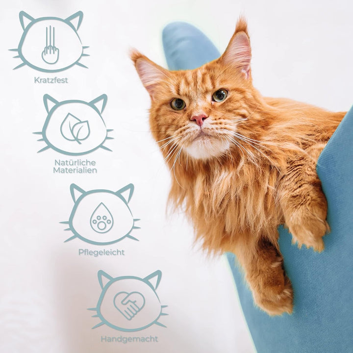 Pat lavabil pentru pisici, coș de dormit pentru pisici din frânghie de bumbac, coș ECO pentru pisici, coș țesut pentru câini, pat pentru pisici, loc de dormit, șezlong, coș de pat pentru animale de companie, pat pentru pisici, alb