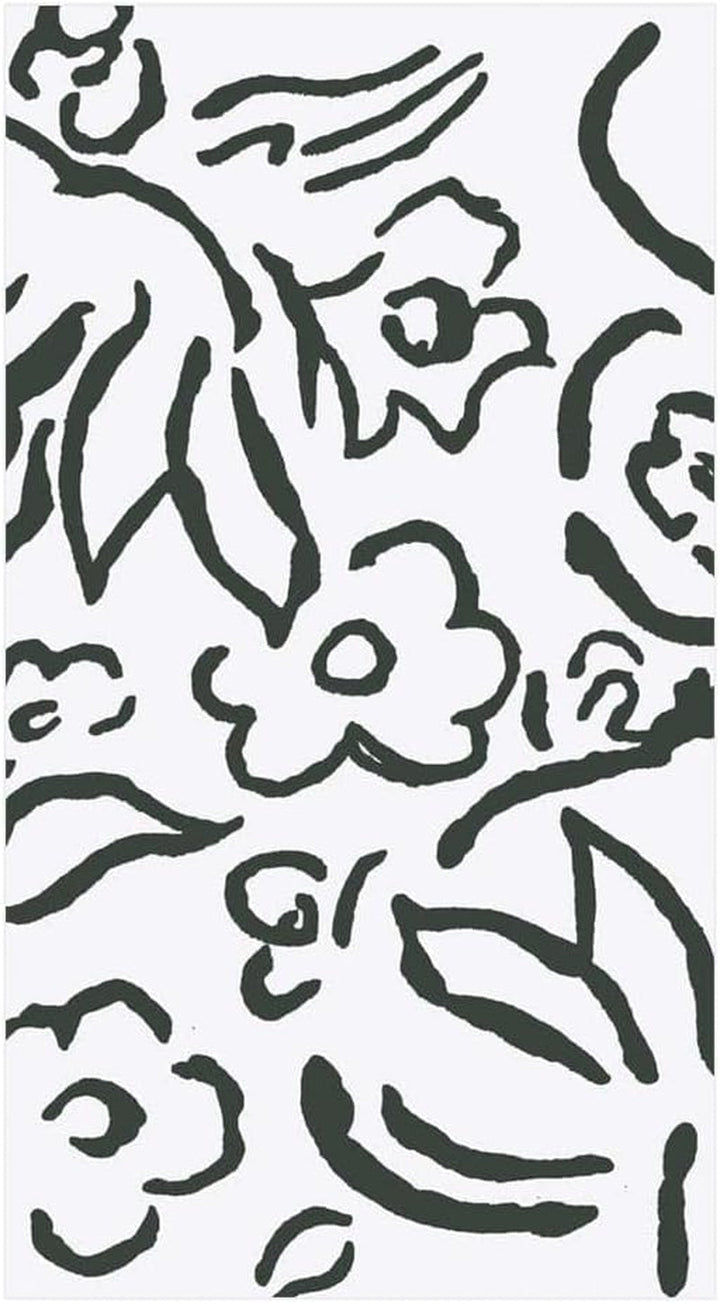 Șervețele de hârtie Matisse pentru prosoape de oaspeți, negre, 15 bucăți per pachet