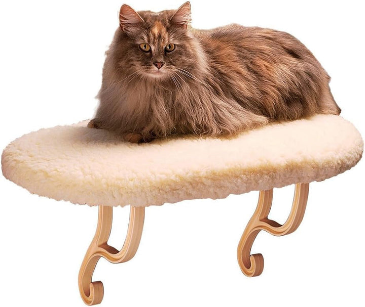 Pervaz pentru pisici PET Products, fleece, neîncălzit, 35,6 x 61 cm