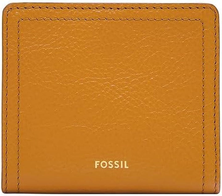 Fossil Ladies Logan Yellow Leather Bifold Wallet, SL7829763 Portofel Femei Naty Shop Titlu implicit