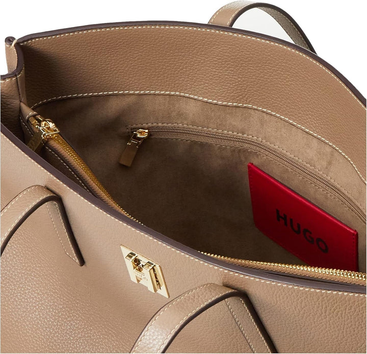 Geantă de lucru pentru femei HUGO Arleen Geantă de lucru Dark Beige251 O mărime Genti Femei Naty Shop