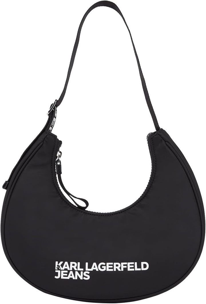 KARL LAGERFELD JEANS Geantă Essential Nylon Moon pentru femei Genti Femei Naty Shop Negru