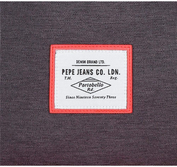 Pepe Jeans Molly rucsac cu două compartimente cu troler Gri 30.5x44x15 cms Poliester 20.13L Rucsacuri si ghiozdane premium Naty Shop