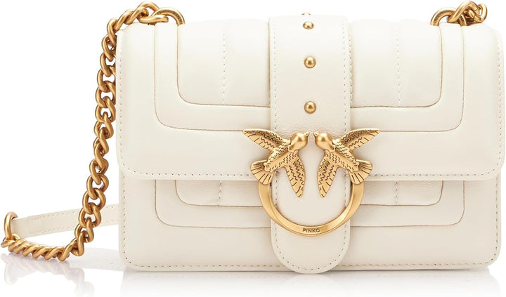 Pinko ladies lieben eine mini cl Single Side Sheep Napp Line Quilt -Tasche