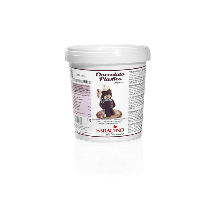 Saracino Ciocolată albă pentru modelare Pentru decorare și modelare 1 Kg Made In Italy Pasta de zahar Naty Shop Maro