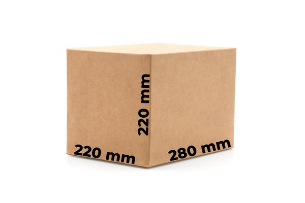 Set 20 cutii carton CO3, 280 x 220 x 220 Cutii ambalare Nati Shop